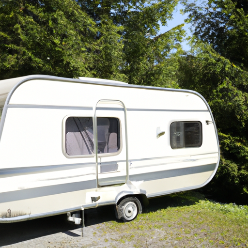 gammel campingvogn